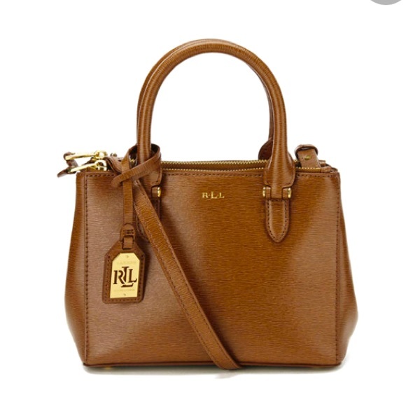 Ralph Lauren Handbags - Ralph Lauren Brown Satchel Bag